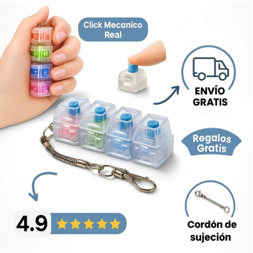 Mini Teclado Anti-Estrés